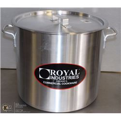 ME-15# STOCK POT 30 QUART MED SIZE W/ LID