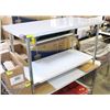 Image 1 : ME-21# 30"X60" S/S WORK TOP TABLE W/ GALVANIZED