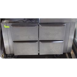 QUEST CHEFS BASE 4 DRAWER, REMOTE REFRIDGERATION