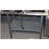Image 1 : 2 TIER STAINLESS STEEL PREP TABLE 36"X24"