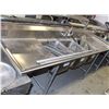 Image 1 : 3 WELL COMMERCIAL STAINLESS STEEL SINK
