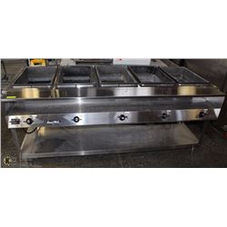 120V STEAM TABLE - 7'