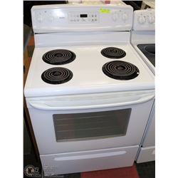 KENMORE 30" SELF CLEANING COIL TOP STOVE