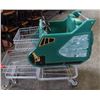 Image 1 : TWO LEVEL SHOPPING CARTW/ CHILD SEATS