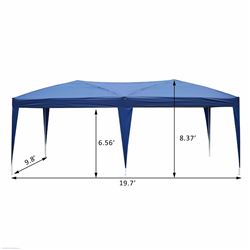 OUTSUNNY POPUP GAZEBO 14X9X50"