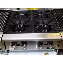 ME-06# MRE 24" COUNTER TOP 4 BURNER HOT PLATE
