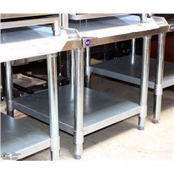 ME-27# 30"X24" S/S EQUIPMENT STAND W/ GALVANIZED