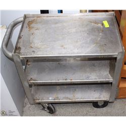 3 TIER ALUMINUM CART 15"X24"X26"