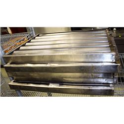 LOT OF 5 GREASE FILTERS FOR EXHAUST CANOPY