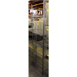 82" NSF COMMERCIAL STORAGE RACK WITH 5 SHELVES