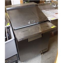 TRUE-REFIGERATION SINGLE-UNIT COOLING PREP TABLE