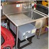 Image 1 : STAINLESS STEEL PREP-(ONLY) COMMERCIAL SINK