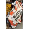 Image 1 : VINTAGE "MAXWELL TAYLOR'S" SIGN SOLID CEDAR