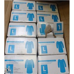 CASE OF DISPOSABLE GOWNS SIZE LARGE