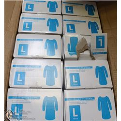 CASE OF DISPOSABLE GOWNS SIZE LARGE