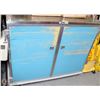 Image 1 : BLUE STAINLESS STEEL  CABINET ON WHEELS