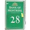 Image 1 : VINTAGE 1966 BANK OF MONTREAL METAL CALENDAR