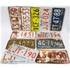 Image 1 : FLAT OF ASST LICENSE PLATES