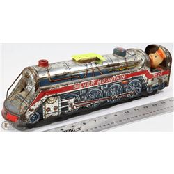 VINTAGE SILVER MOUNTAIN TRAIN ENGINE