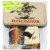 Image 1 : WINCHESTER TIN WITH PLAYING CARDS