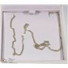 Image 1 : .925 SILVER TWIST 20 INCH NECKLACE