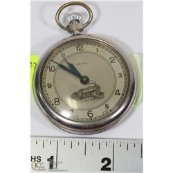 VINTAGE ELENA TRAIN POCKET WATCH