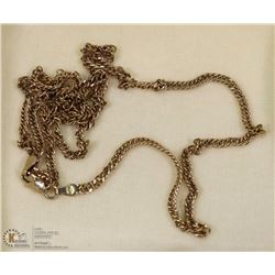 ESTATE 10 K GOLD 22 INCH NECKLACE