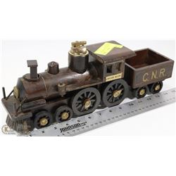 17" WOODEN CNR LOCOMOTIVE WHEELS MOVE