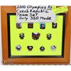 Image 1 : 2010 CZECH TEAM PIN SET ONLY 350 MADE # ON BACKS