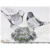 Image 1 : ESTATE GLASS BIRD ORNAMENT