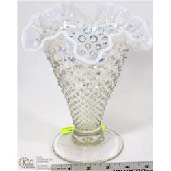HOBNAIL FLUTED VASE