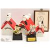 Image 1 : FLAT OF VINTAGE SNOOPY AND PEANUTS COLLECTIBLES