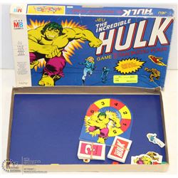 VINTAGE MILTON BRADLEY INCREDIBLE HULK GAME