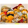 Image 1 : ESTATE ASSORTMENT OF STUFFED GARFIELDS
