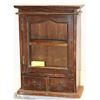 Image 1 : VINTAGE WOOD MINI WALL CABINET