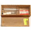 Image 1 : BOX OF VINTAGE MEDICAL SUPPLIES