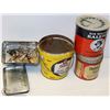 Image 1 : VINTAGE 4 PC TIN COLLECTION