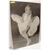 Image 1 : MARILYN MONROE BLACK AND WHITE PICTURE 27” X 39”