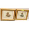 Image 1 : PAIR OF ESTATE WOOD FRAMED PETITPOINT
