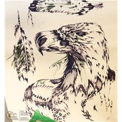 SIGNED EAGLE PICTURE