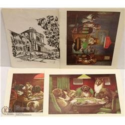 ESTATE BOX OF ASSORTED PRINTS