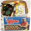 Image 1 : BOX OF ASSORTED VINTAGE TOYS , GAMES & MORE