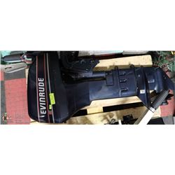 EVINRUDE 9.9 HP OUTBOARD MOTOR VERY LOW HOURS