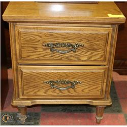 ESTATE 2 DRAWER NIGHT STAND