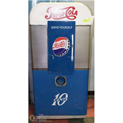 1950'S "PEPSI MOTIF" UPRIGHT VENDO MACHINE