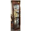Image 1 : WOOD AND GLASS CURIO CABINET