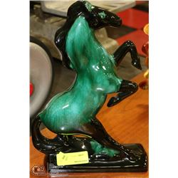 BLUE MOUNTAIN POTTERY STYLE STALLION ORNAMENT