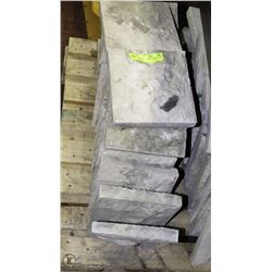 LOT OF 20 STEPPING STONES  8"X 8"