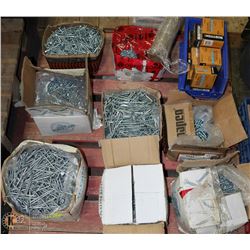 PALLET OF ASSORTED FASTENERS