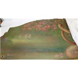 EARLY 1900'S ORIGINAL CANVAS PAINTING FROM LOCAL